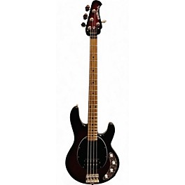 Used Ernie Ball Music Man StingRay Special H BURNT APPLE Electric Bass Guitar