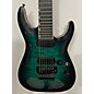 Used Used ESP E-II Horizon FR-7 7-String With Floyd Rose Turquoise Solid Body Electric Guitar