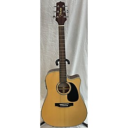 Used Takamine Used Takamine EG530SSC Natural Acoustic Electric Guitar