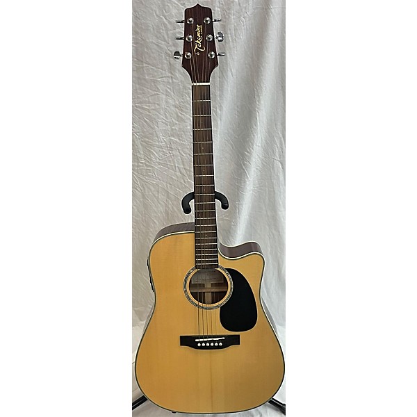 Used Takamine Used Takamine EG530SSC Natural Acoustic Electric Guitar