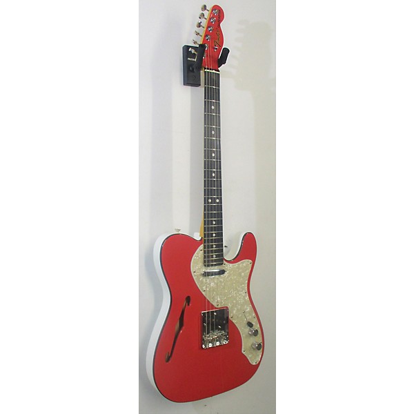 Used Fender Used Fender Two-tone Telecaster Fiesta Red Hollow Body Electric Guitar