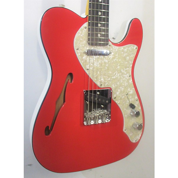 Used Fender Used Fender Two-tone Telecaster Fiesta Red Hollow Body Electric Guitar