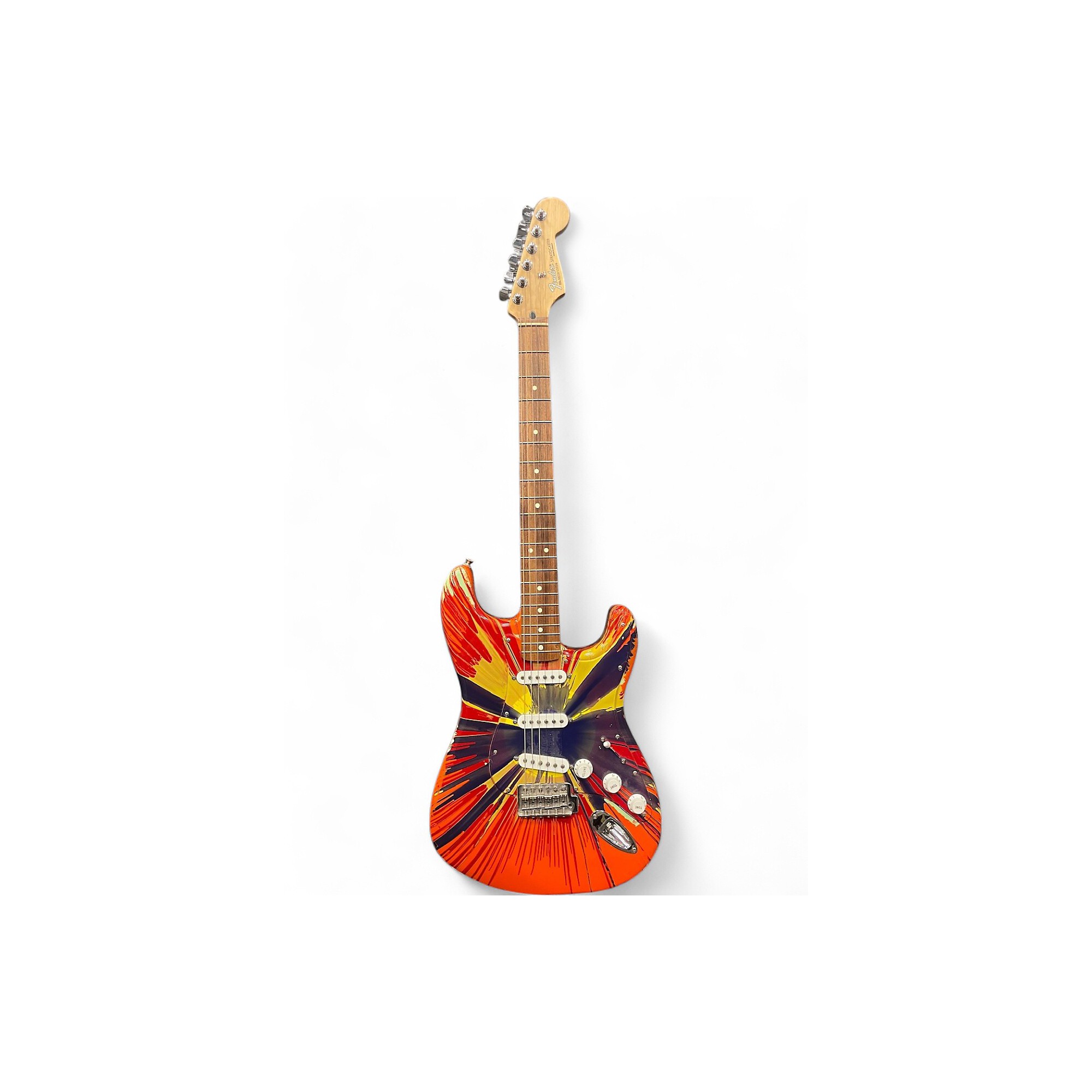 Used Fender Special Edition Splatter Stratocaster Multi