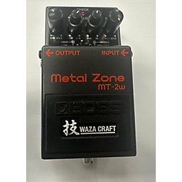 Used BOSS 2023 MT2W Metal Zone Waza Craft Effect Pedal