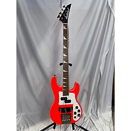 Used Jackson Used Jackson CBXNT DX IV Rocket Red Electric Bass Guitar