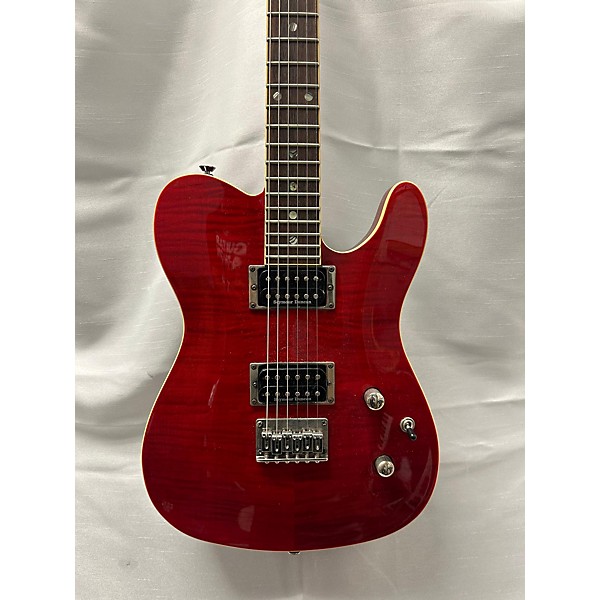 Used Fender Used Fender Special Edition Custom Telecaster FMT HH Trans Crimson Red Solid Body Electric Guitar