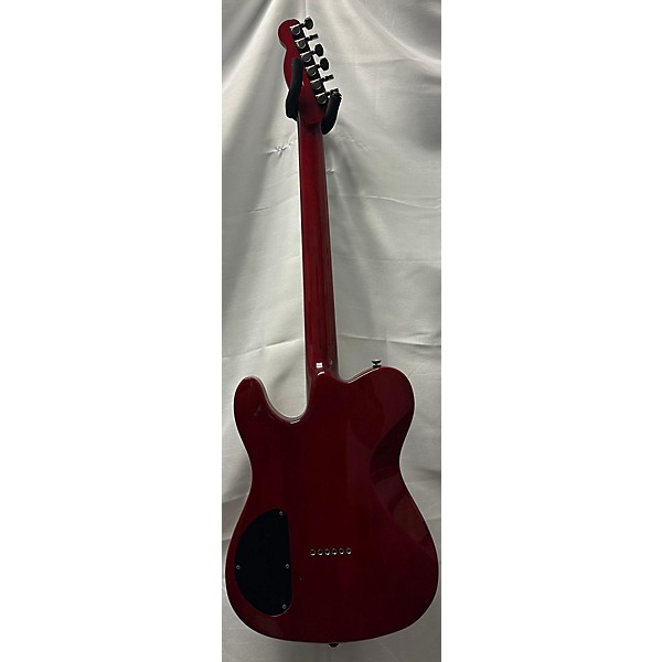 Used Fender Used Fender Special Edition Custom Telecaster FMT HH Trans Crimson Red Solid Body Electric Guitar