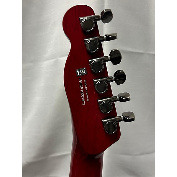 Used Fender Used Fender Special Edition Custom Telecaster FMT HH Trans Crimson Red Solid Body Electric Guitar