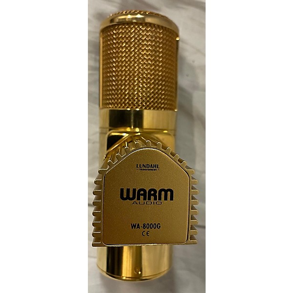 Used Warm Audio WA-8000 Limited Edition Gold Condenser Microphone