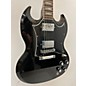 Used Gibson Used Gibson SG Standard Black Solid Body Electric Guitar