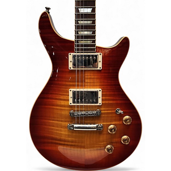 Used B3 Guitars gene baker sL deluxe Cherry Sunburst Solid Body Electric Guitar