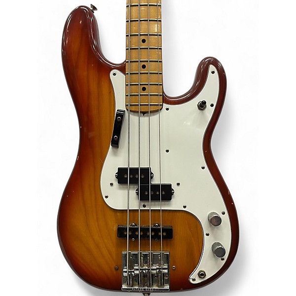 Vintage 1979 Fender Precision Bass Sienna Sunburst Electric Bass Guitar
