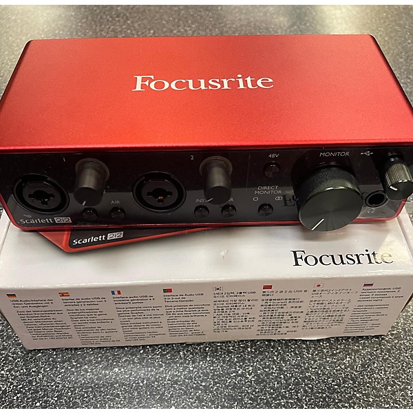 Used Focusrite Scarlett 2i2 Gen 3 Audio Interface