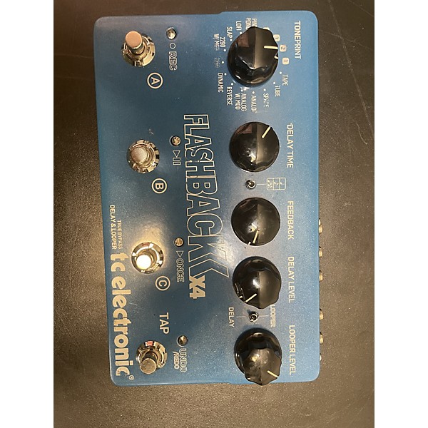 Used TC Electronic Used TC Electronic Flashback X4 Delay And Looper Effect Pedal