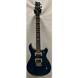 Used PRS Used PRS SE Custom 24 Lake Blue Solid Body Electric Guitar