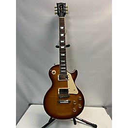 Used Gibson Used Gibson Les Paul Traditional 100th Anniversary 2 Tone Sunburst Solid Body Electric Guitar