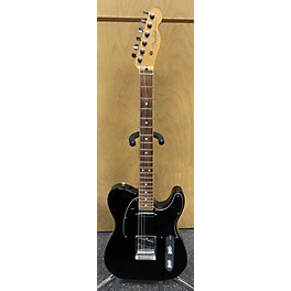 Used Fender Used 2016 Fender American Standard Telecaster With Channel Bound Fingerboard Black Solid Body Electric Guitar