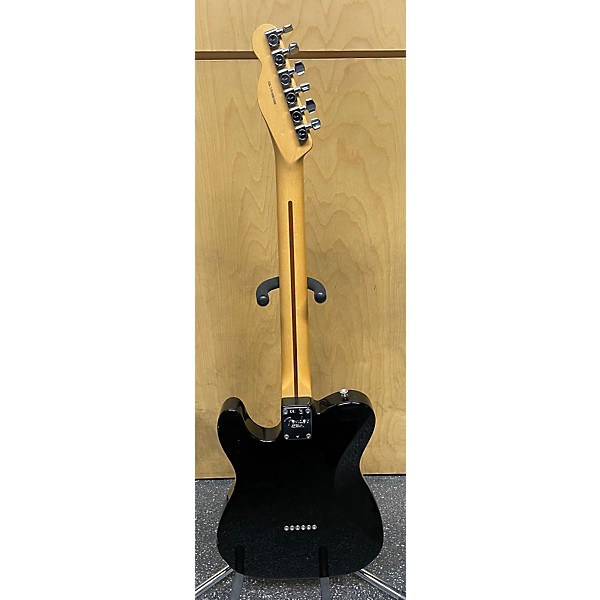 Used Fender Used 2016 Fender American Standard Telecaster With Channel Bound Fingerboard Black Solid Body Electric Guitar