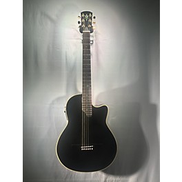 Used In Store Used Used Alverez Folk Black Acoustic Electric Guitar