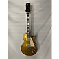 Used Gibson Used Gibson Custom Shop 1968 Les Paul Aged Gold Top Solid Body Electric Guitar thumbnail