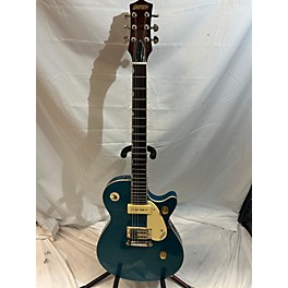 Used Gretsch Guitars Used Gretsch Guitars G2215-P90 Streamliner Junior Ocean Turquoise Solid Body Electric Guitar