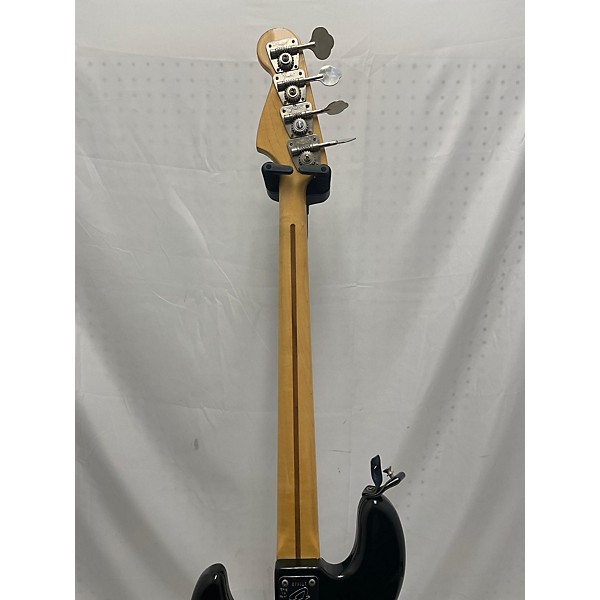 Used Fender Used 1975 Fender Jazz Bass Black Electric Bass Guitar