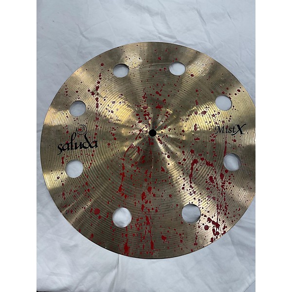 Used Saluda Used Saluda 16in Mist X Vintage Crash Cymbal