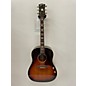 Vintage Vintage 1969 Gibson J160E 3 Tone Sunburst Acoustic Electric Guitar thumbnail