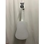 Used Blue Lava Used BLUE LAVA ME 3 TOUCH 36" White Acoustic Guitar