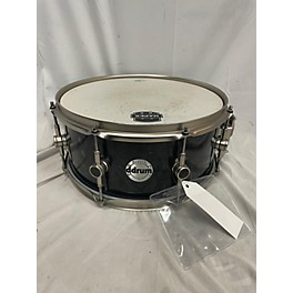 Used ddrum Used Ddrum 6X14 Reflex Snare Drum Black Sparkle