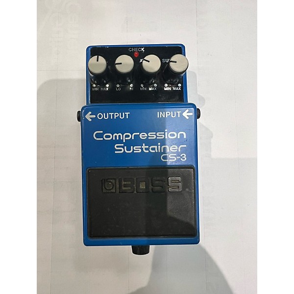 Used BOSS CS3 Compressor Sustainer Effect Pedal