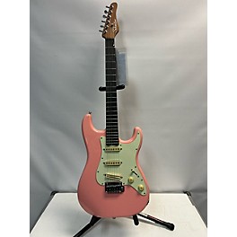 Used Schecter Guitar Research Used Schecter Guitar Research NICK JOHNSTON SSS Pink Solid Body Electric Guitar