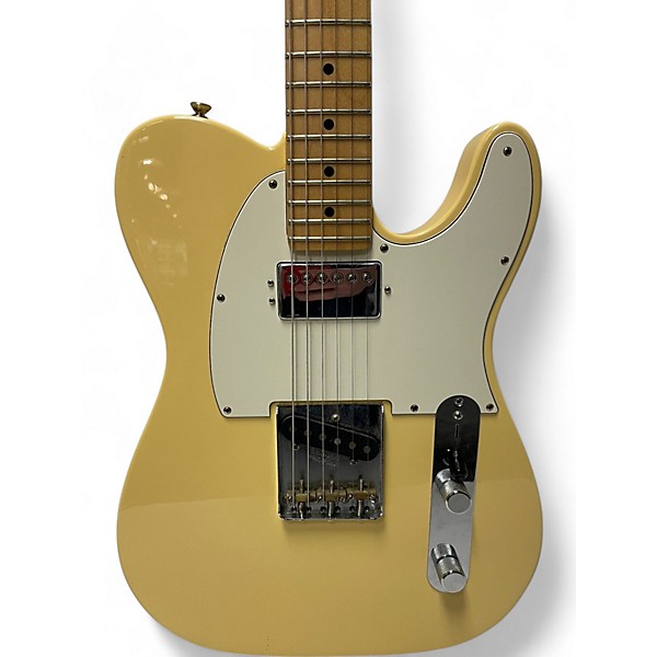 Used Fender American Performer Telecaster Hum Buttercream Solid Body Electric Guitar