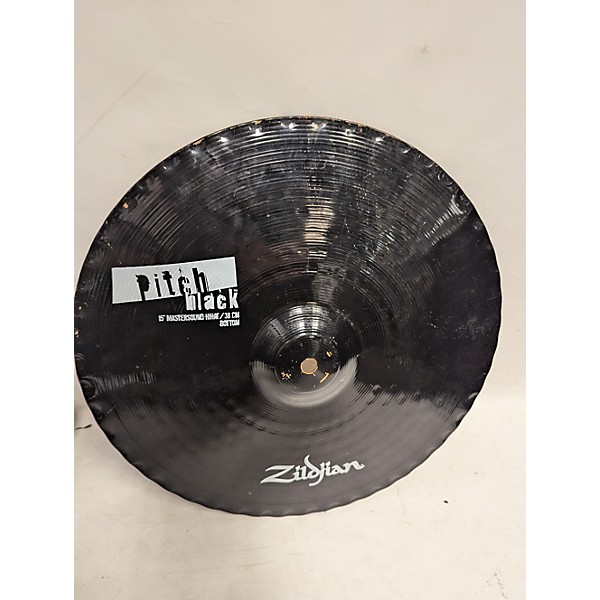 Used Zildjian 22in Pitch Black Ride Cymbal