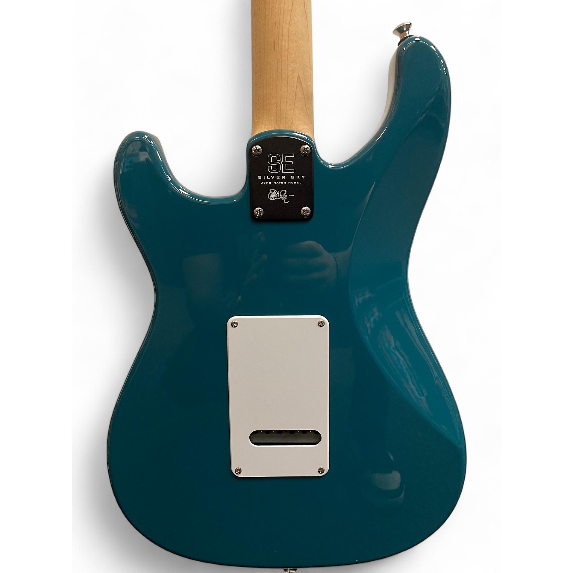 Used PRS SE Silver Sky Nylon Blue Solid Body Electric Guitar