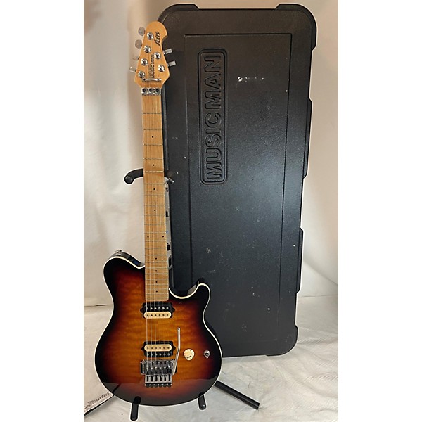 Used Ernie Ball Music Man Used 2015 Ernie Ball Music Man Axis 3 Color Sunburst Solid Body Electric Guitar