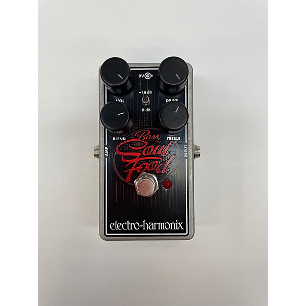 Used Electro-Harmonix Bass Soul Food Overdrive Bass Effect Pedal