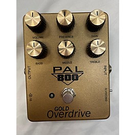 Used Pedal Pal Used PEDAL PAL PAL 800 GOLD OVERDRIVE Effect Pedal