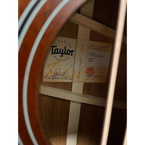 Used Taylor 322 Acoustic Guitar