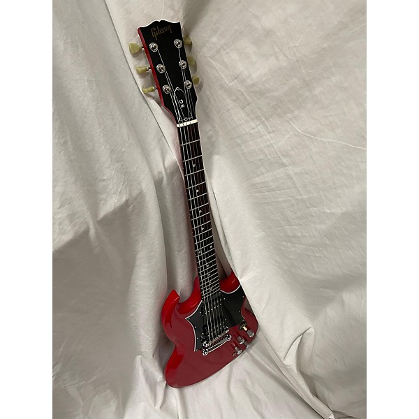 Vintage Vintage 1992 Gibson SG Special Ferrari Red Solid Body Electric Guitar