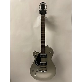 Used Gretsch Guitars Used Gretsch Guitars G5230LH Airline Silver Solid Body Electric Guitar