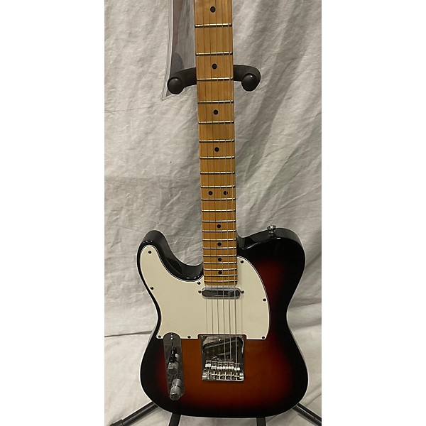 Used Fender Used Fender American Standard Telecaster Left Handed Sunburst Electric Guitar