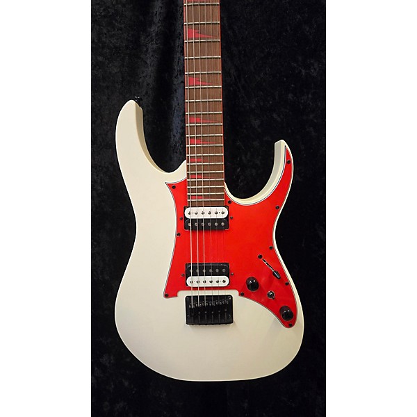 Used Ibanez Used Ibanez Rg431hpdx White Solid Body Electric Guitar