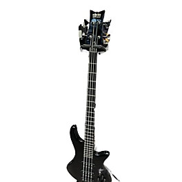 Used Schecter Guitar Research Used Schecter Guitar Research Stiletto Studio 4 String Trans Black Electric Bass Guitar