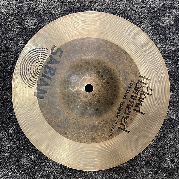 Used SABIAN Used SABIAN 10in Hand Hammered HH Duo Splash Cymbal