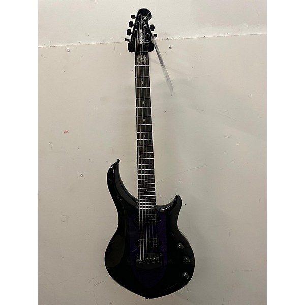 Used Ernie Ball Music Man Used Ernie Ball Music Man John Petrucci Majesty 6 Wisteria Blossom Solid Body Electric Guitar