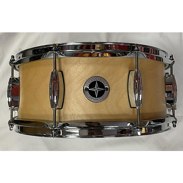 Used Bucks County Drum Co Used Bucks County Drum Co 6X14 Prime Series Yellow Birch Drum Satin Natural