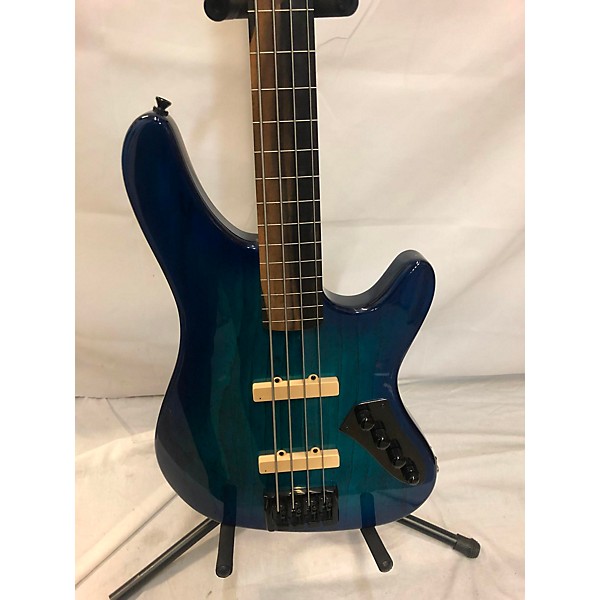 Used Used Kiesel Jb4 Fretless Ocean Burst Electric Bass Guitar