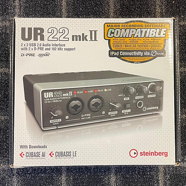 Used Steinberg UR22mkII Audio Interface