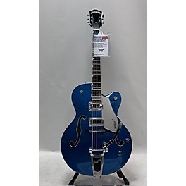 Used Gretsch Guitars Used Gretsch Guitars G5420T Electromatic Azure Metallic Hollow Body Electric Guitar